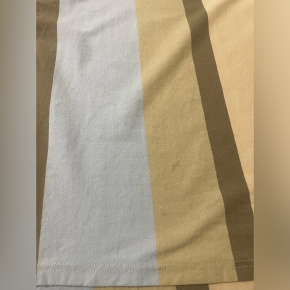 Karl Kani Multicolor Embroidered Big Logo  T-shirt striped blue green size XL - Picture 6 of 7